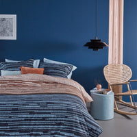 Beddinghouse Fardau Blue dekbedovertrek blauw NL 1 persoons (140 x 200/220cm)