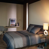 Foto van een Kardol Shade Dekbedovertrek - Lits-Jumeaux - 240x200/220 - Blauw ean nummer: 8719931483968