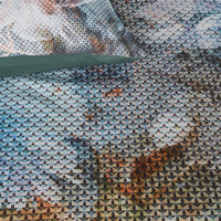 Kardol Erode Blue Green dekbedovertrek blauw NL Lits-jumeaux (240 x 200/220 cm)