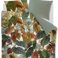 Foto van een Beddinghouse Begonia Dekbedovertrek - Tweepersoons - 200x200/220 - Groen ean nummer: 8719931484392