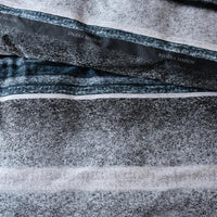 Rivièra Maison Mohair Blue dekbedovertrek blauw NL 2 persoons (200 x 200/220 cm)