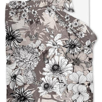 Beddinghouse Black Garden Natural dekbedovertrek wit NL 1 persoons (140 x 200/220cm)