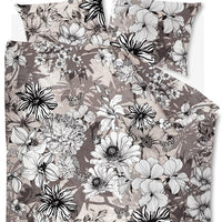 Foto van een Beddinghouse Black Garden Dekbedovertrek - Tweepersoons - 200x200/220 - Naturel ean nummer: 8719931486396