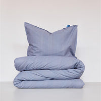 Foto van een Auping Legend Dekbedovertrek - zonder kussensloop - Lits-Jumeaux - 240x200/220 - Blauw ean nummer: 8719931489250