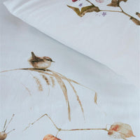 Marjolein Bastin Winter Wren dekbedovertrek wit NL 2 persoons (200 x 200/220 cm)