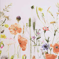 Marjolein Bastin Veldboeket Red dekbedovertrek rood NL 1 persoons (140 x 200/220cm)