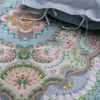 Foto van een Pip Studio Majorelle Carpet Dekbedovertrek - Tweepersoons - 200x200/220 - Blauw ean nummer: 8719931565459