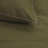 Foto van een vtwonen Blurred Lines Dekbedovertrek - Lits-Jumeaux - 240x200/220 - Groen ean nummer: 8719931576653