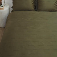 Foto van een vtwonen Blurred Lines Dekbedovertrek - Lits-Jumeaux - 240x200/220 - Groen ean nummer: 8719931576653