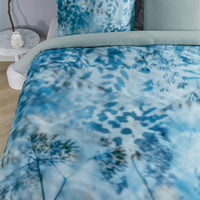 Foto van een Kardol Ombre Dekbedovertrek - Eenpersoons - 140x200/220 - Blauw Grijs ean nummer: 8719931577735