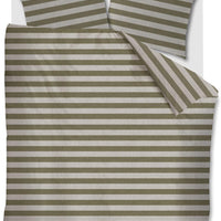 Foto van een vtwonen Bold Stripe Dekbedovertrek - Lits-Jumeaux - 240x200/220 - Groen ean nummer: 8719931577995