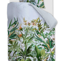 Foto van een Kardol Cadence Dekbedovertrek - Eenpersoons - 140x200/220 - Blauw Groen ean nummer: 8719931579241