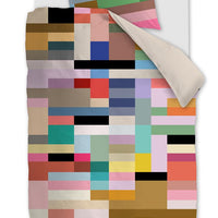 Foto van een Beddinghouse Dutch Design Spectrum Dekbedovertrek - Eenpersoons - 140x200/220 - Multi ean nummer: 8719931584177