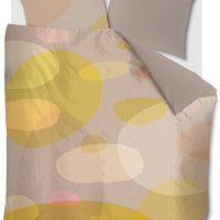 Foto van een Beddinghouse Dutch Design Sunny Day Dekbedovertrek - Lits-Jumeaux - 240x200/220 - Zand ean nummer: 8719931584597