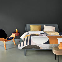 Foto van een Beddinghouse Dutch Design Statement Dekbedovertrek - Eenpersoons - 140x200/220 - Naturel ean nummer: 8719931584979