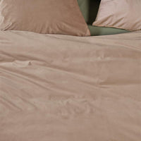 Foto van een At Home by Beddinghouse Cosy Corduroy Dekbedovertrek - Eenpersoons - 140x200/220 - Naturel ean nummer: 8719931586638