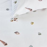 Marjolein Bastin Coastal Natural dekbedovertrek wit NL Lits-jumeaux (240 x 200/220 cm)