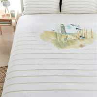 Marjolein Bastin Summer Tide Natural dekbedovertrek beige NL Lits-jumeaux (240 x 200/220 cm)