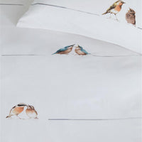 Foto van een Marjolein Bastin Birdling Dekbedovertrek - Tweepersoons - 200x200/220 - Multi ean nummer: 8719931587185