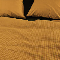 Foto van een At Home by Beddinghouse Relax Dekbedovertrek - Lits-Jumeaux - 240x200/220 - Oker ean nummer: 8719931588502