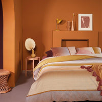 Beddinghouse Odette Yellow dekbedovertrek geel NL Lits-jumeaux (260 x 200/220 cm)