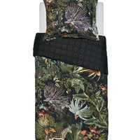 Foto van een MOOOI Menagerie Dekbedovertrek - Eenpersoons - 140x200/220 - Raven ean nummer: 8719931590833