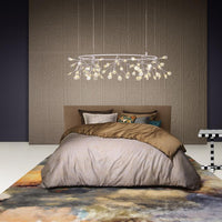 Foto van een MOOOI Dodo Pavone Dekbedovertrek - Eenpersoons - 140x200/220 - Grijs ean nummer: 8719931591236