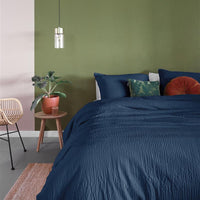 Beddinghouse Wave Blue dekbedovertrek blauw NL 1 persoons (140 x 200/220cm)