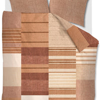 Beddinghouse Oliver Terra dekbedovertrek terra NL 2 persoons (200 x 200/220 cm)