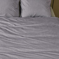 Foto van een At Home by Beddinghouse One Colour Dekbedovertrek - Eenpersoons - 140x200/220 - Zwart ean nummer: 8719931593667