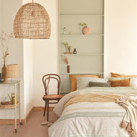 Foto van een Ariadne At Home by Beddinghouse Lin Dekbedovertrek - Eenpersoons - 140x200/220 - Oker ean nummer: 8719931597931