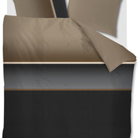 Beddinghouse Kian Grey dekbedovertrek grijs NL Lits-jumeaux (240 x 200/220 cm)