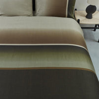 Beddinghouse Kian Olive dekbedovertrek groen NL Lits-jumeaux (240 x 200/220 cm)