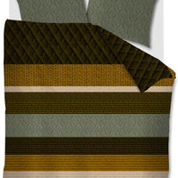 Beddinghouse Lowie Olive green dekbedovertrek groen NL 2 persoons (200 x 200/220 cm)