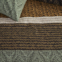 Beddinghouse Lowie Olive green dekbedovertrek groen NL 2 persoons (200 x 200/220 cm)