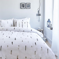 Marjolein Bastin Fluff Natural dekbedovertrek wit NL 1 persoons (140 x 200/220cm)