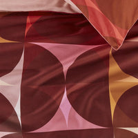 Dutch Design Redwood Red dekbedovertrek rood NL Lits-jumeaux (240 x 200/220 cm)
