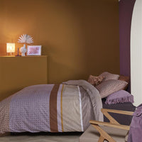Beddinghouse Burger Mauve dekbedovertrek bruin NL Lits-jumeaux (240 x 200/220 cm)