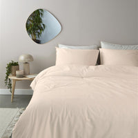 Ambiante Bamboo Uni Sand dekbedovertrek beige NL 1 persoons (140 x 200/220cm)