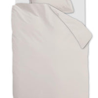 Ambiante Bamboo Uni Sand dekbedovertrek beige