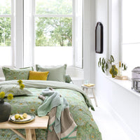 Pip Studio Saluti Piccoli Green dekbedovertrek groen NL 1 persoons (140 x 200/220cm)