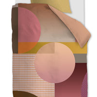 Foto van een Beddinghouse Dutch Design Mosaic Dekbedovertrek - Eenpersoons - 140x200/220 - Multi ean nummer: 8719931777470