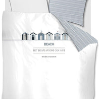 Foto van een Rivièra Maison Beach Cottage Dekbedovertrek - Lits-Jumeaux - 260x200/220 - Multi ean nummer: 8719931782733