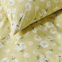 Ariadne at Home Daisies Light Yellow dekbedovertrek geel NL 1 persoons (140 x 200/220cm)