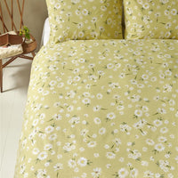 Ariadne at Home Daisies Light Yellow dekbedovertrek geel NL 1 persoons (140 x 200/220cm)