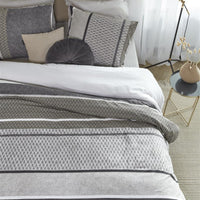 Beddinghouse Benthe Grey dekbedovertrek grijs NL 2 persoons (200 x 200/220 cm)