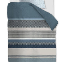 Beddinghouse Lennart Blue dekbedovertrek blauw NL 1 persoons (140 x 200/220cm)