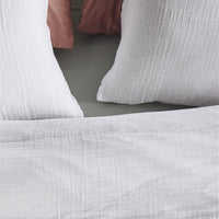 At Home Optimism White dekbedovertrek wit NL Lits-jumeaux (240 x 200/220 cm)
