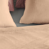 At Home Optimism Nude dekbedovertrek beige NL 1 persoons (140 x 200/220cm)