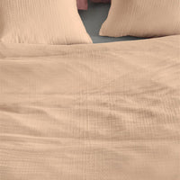 At Home Optimism Nude dekbedovertrek beige NL 1 persoons (140 x 200/220cm)